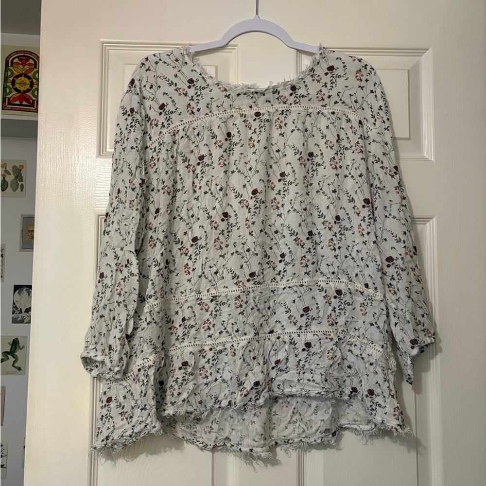 Floral Shirt Dress